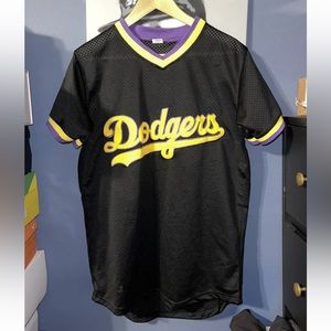 Los Angeles Dodgers SGA Lakers Night Promo Jersey Men's Size Small